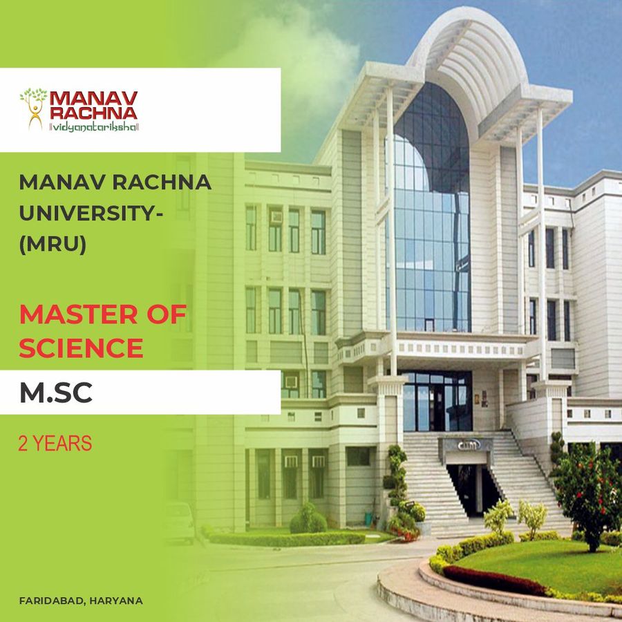 MASTER OF SCIENCE [M.SC] (Chemistry) at Manav Rachna University , Faridabad